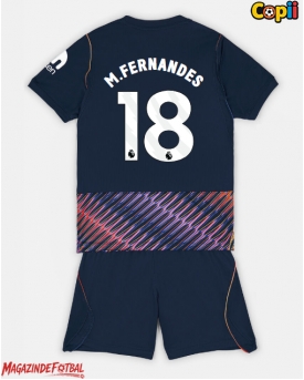 Tottenham Hotspur Mateus Fernandes #18 Echipament de Fotbal Replică 2026-27 Copii Deplasare (+ Șorturi)